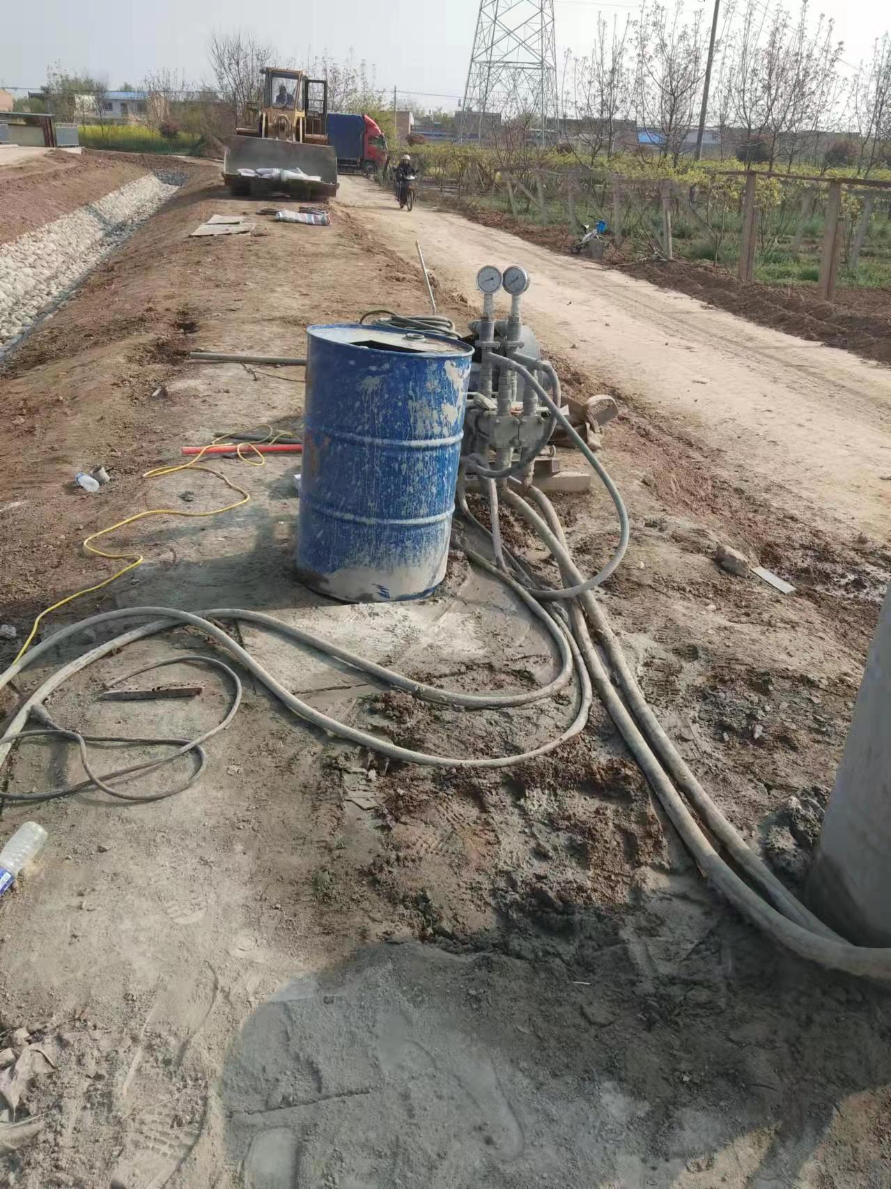 打安镇顶管注浆